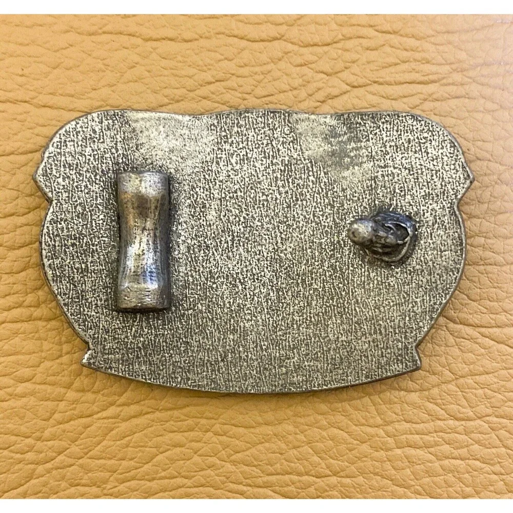Vtg 1997 B.A.S.S. Belt Buckle Bass Angler Sportsman Society 30th Anniversary